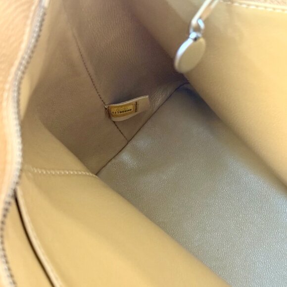 Authentic Chanel Caviar Quilted Medallion Tote Bag Tan - Picture 9 of 13